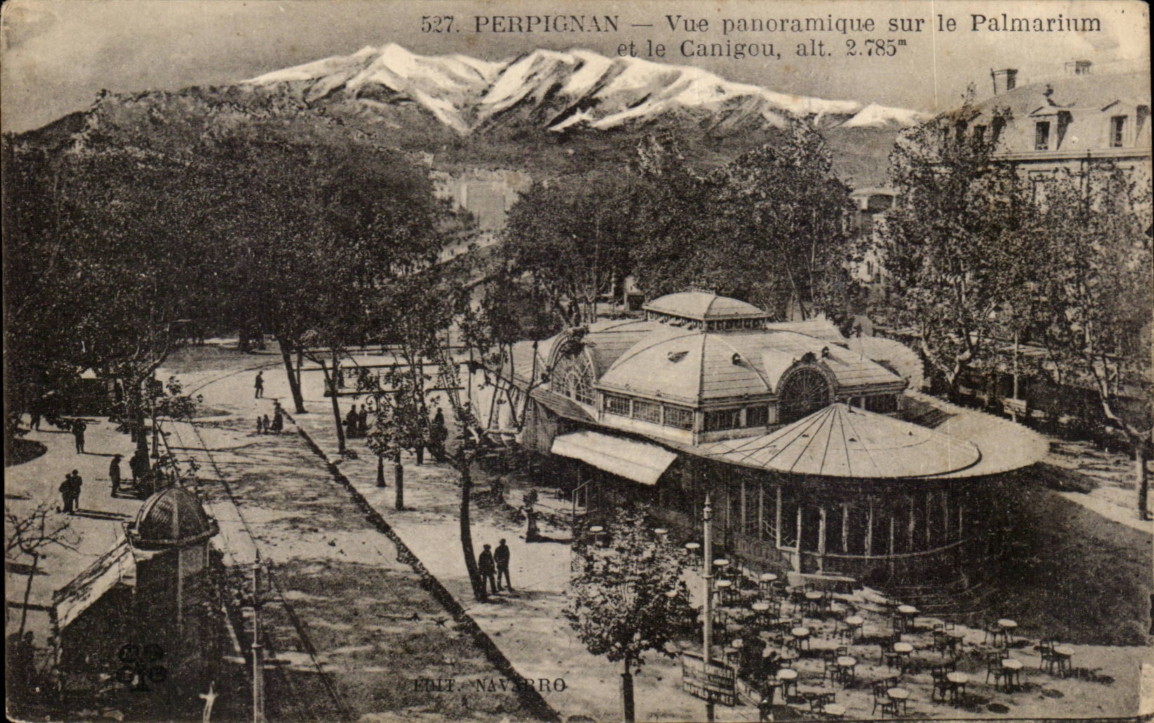 Perpignan - Vue Panoramique sur le Palmarium CPA