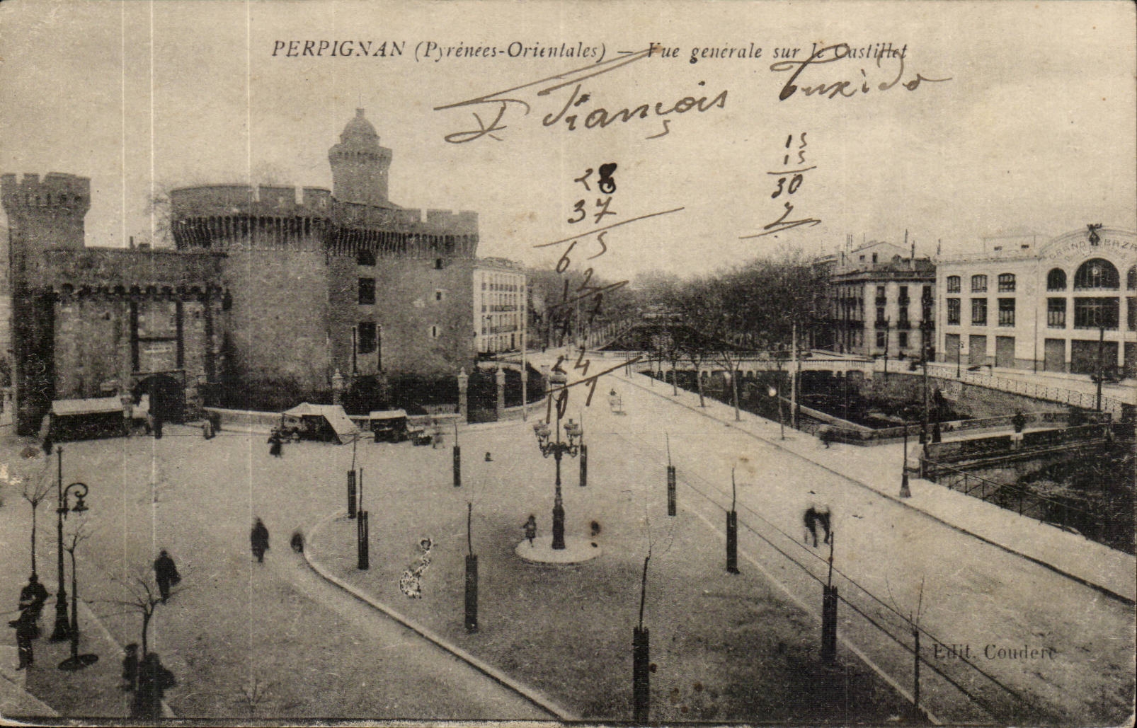 Perpignan - Vue Generale CPA 