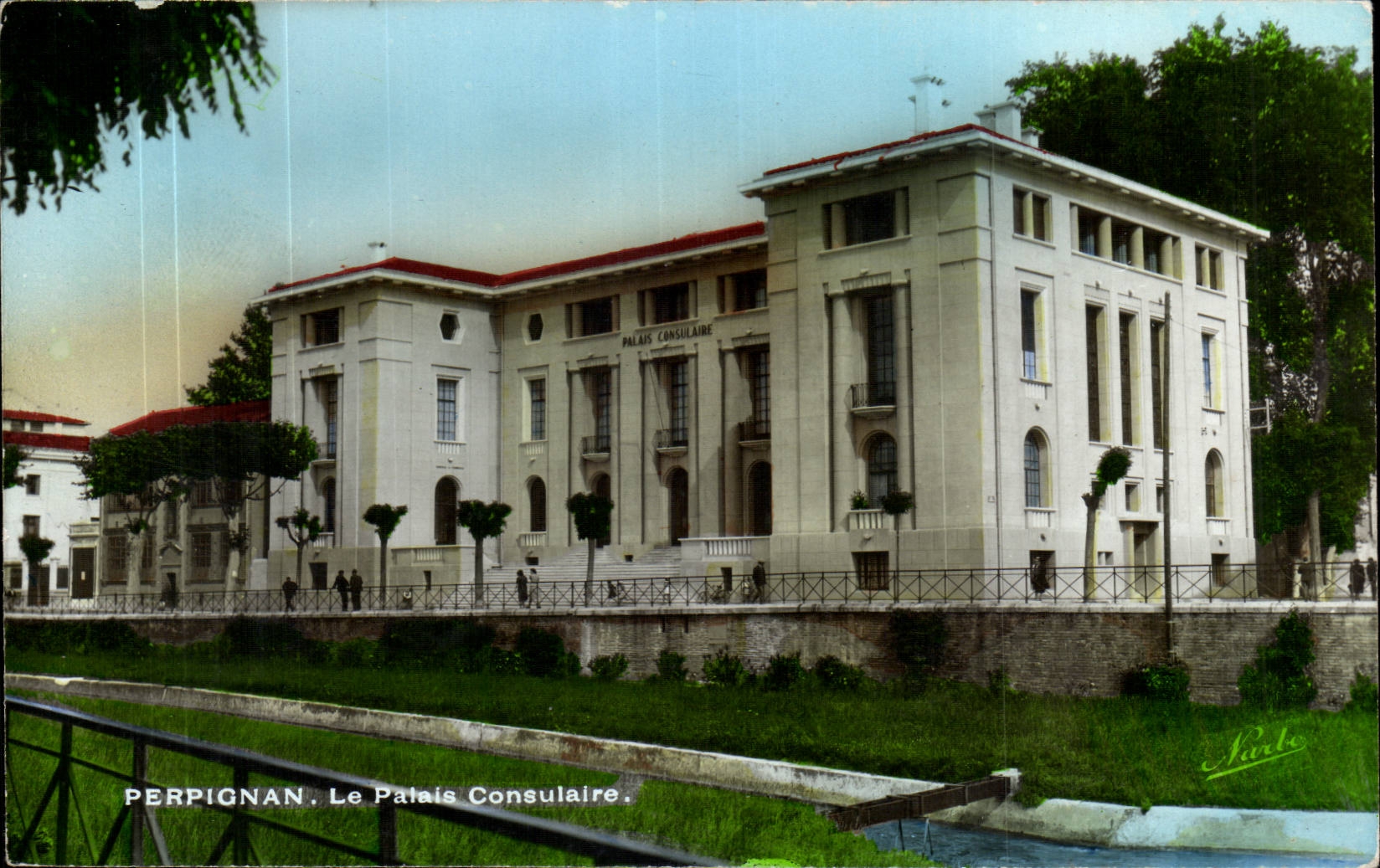 Perpignan -Le Palais Consulaire CPA 