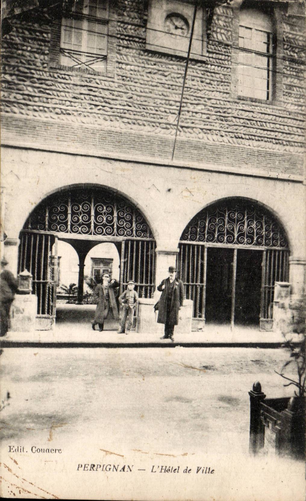 Perpignan - L'Hotel de Ville CPA 