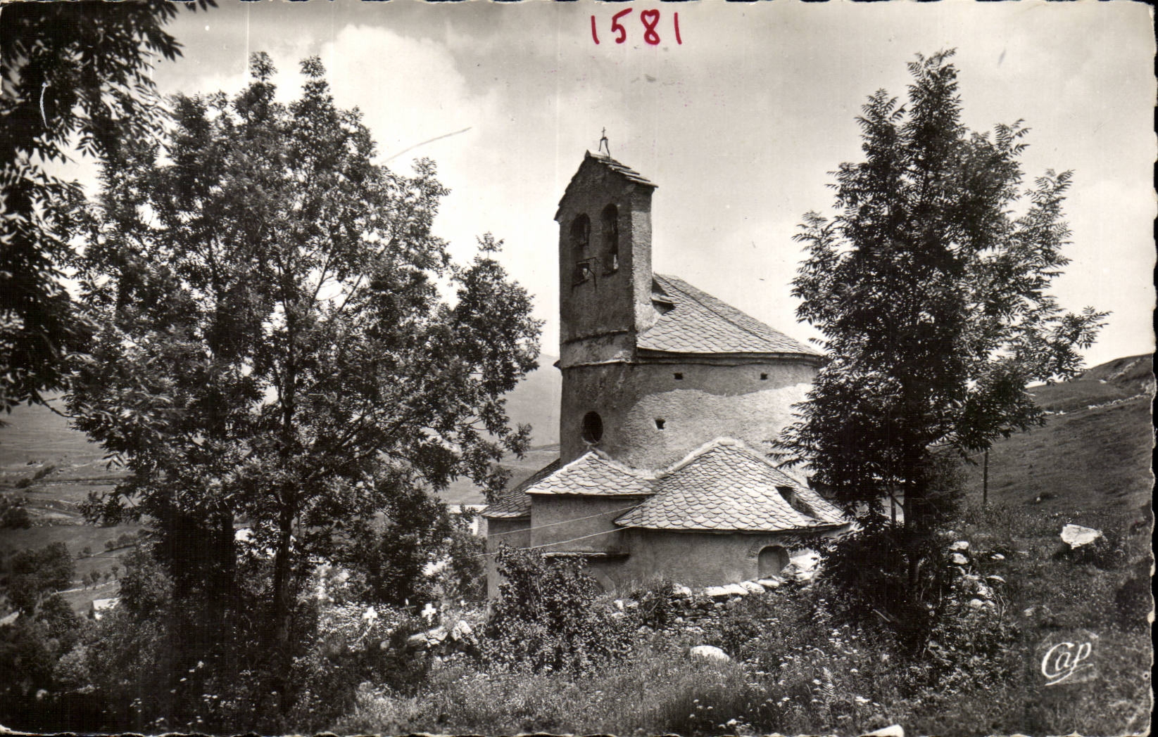Surroundings of Louis Mount - the Old church the Plane ones - CPA