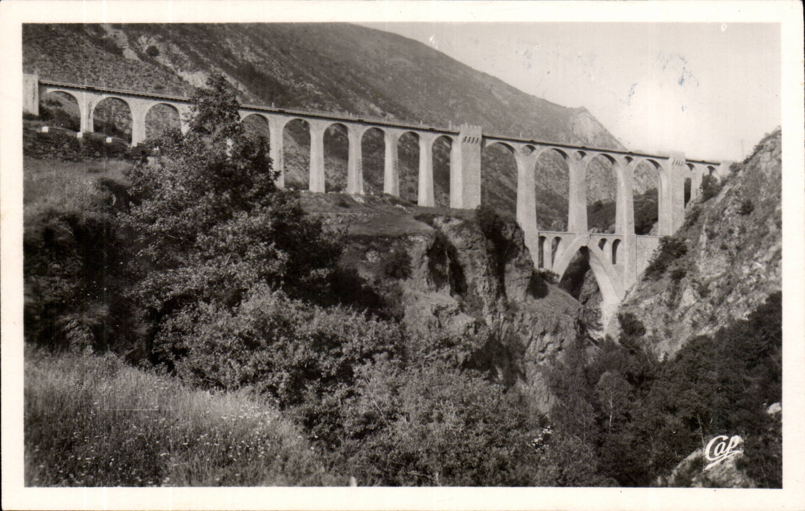 Louis mount - the Viaduct Remains - CPA