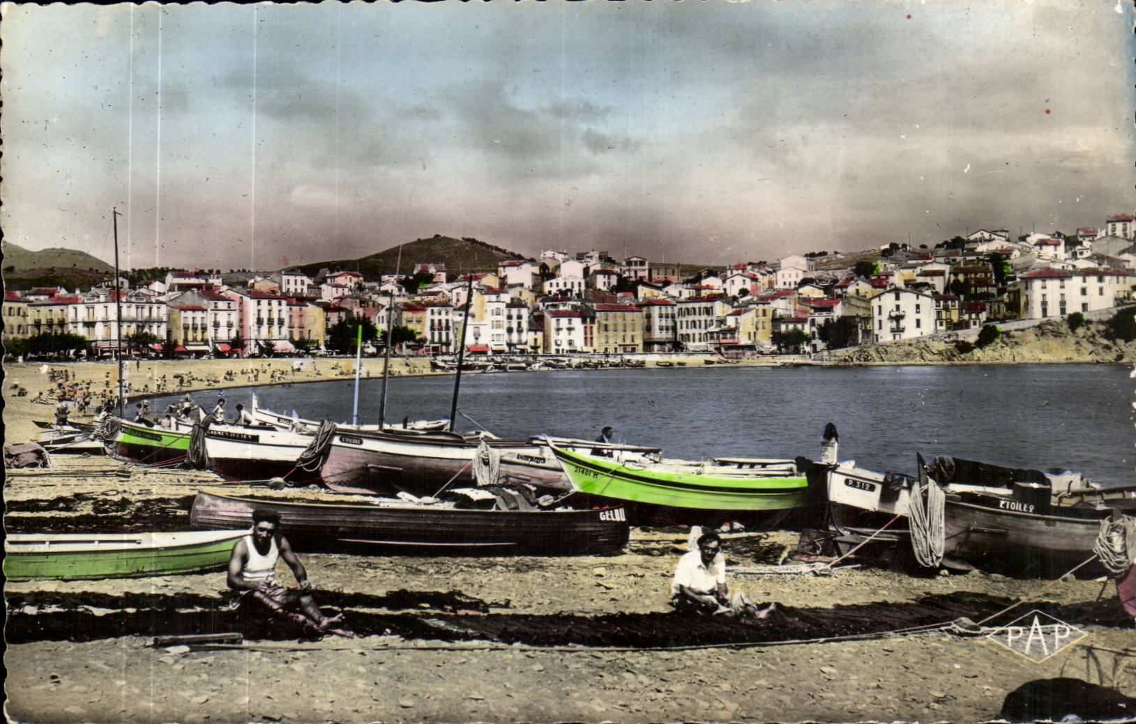 Banyuls on Sea - View and Roads - CPA