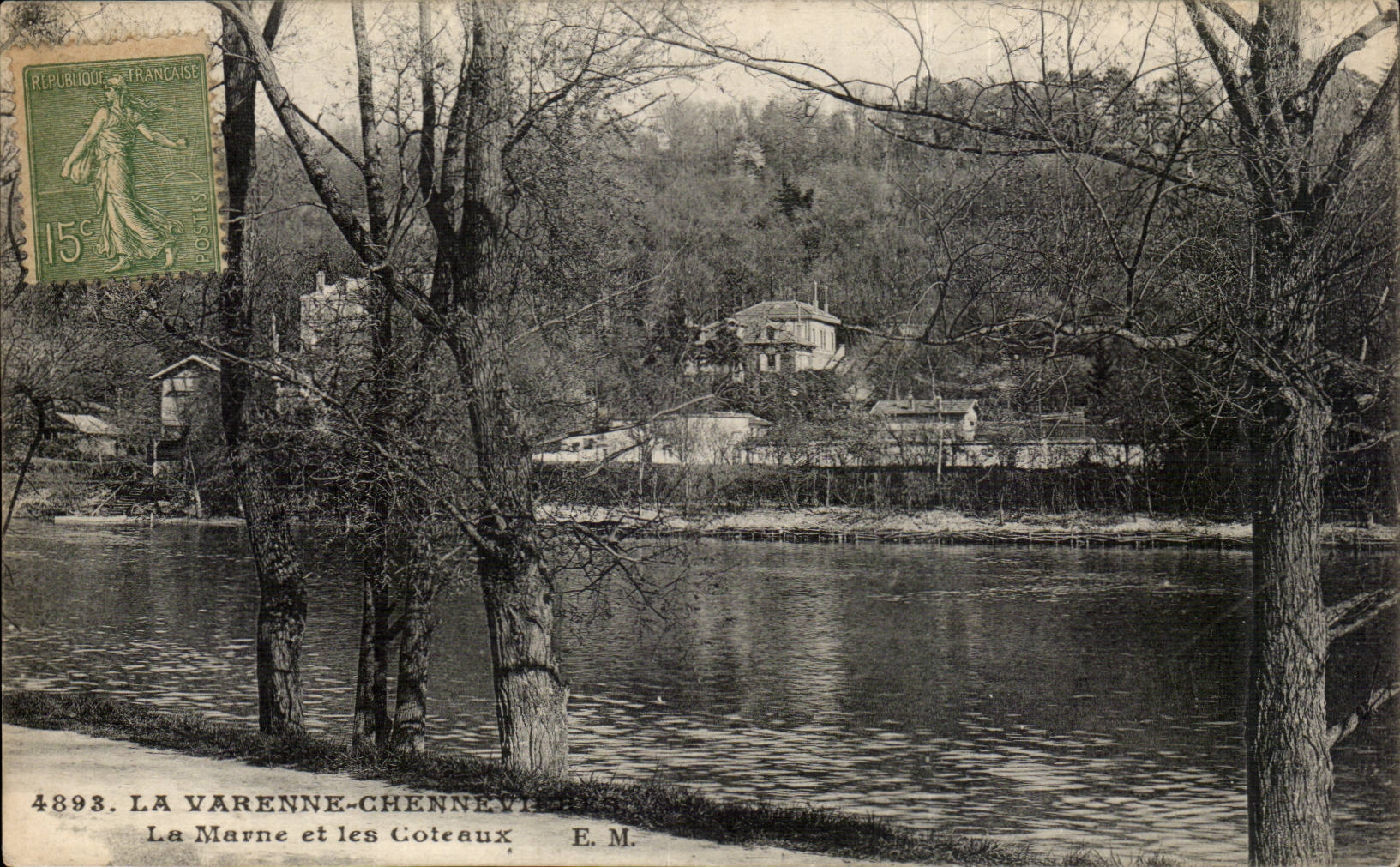 La Varenne chennevieres CPA La Marne et les coteaux