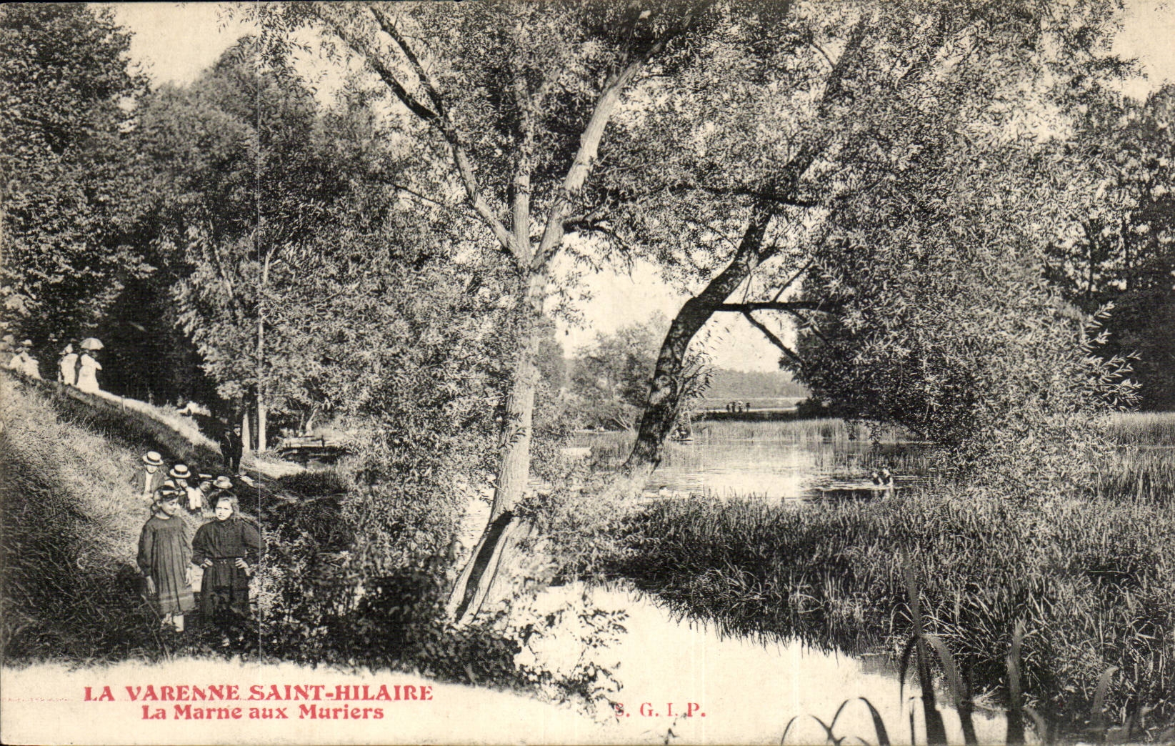 La Varenne CPA La Marne aux Mariers