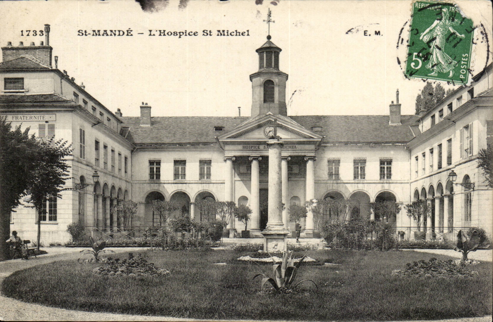 Saint Mande CPA the old people's home St Michel