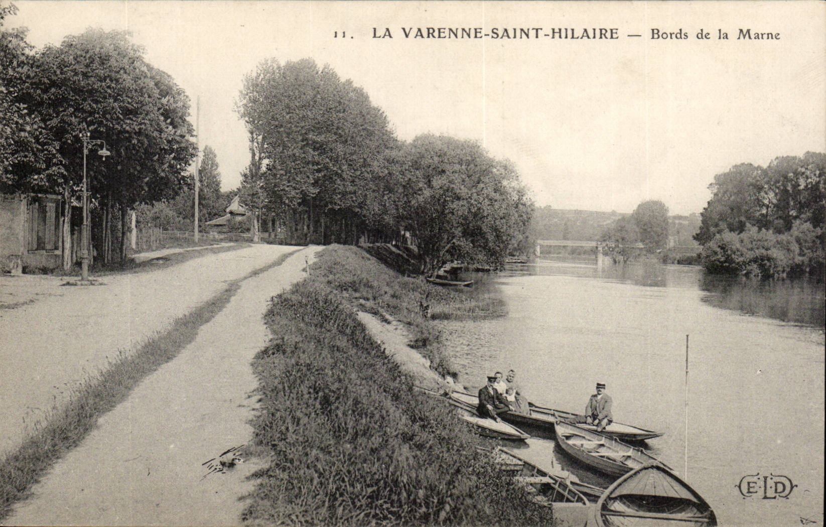 La VArenne Saint Hilaire CPA Bords de la Marne