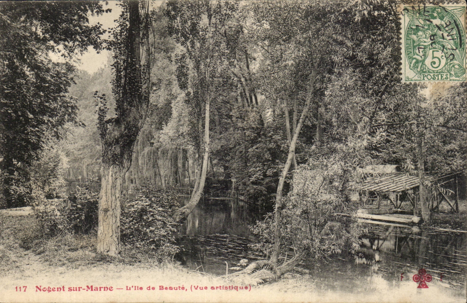 Nogent on the Marne CPA Corsica seen artistic)