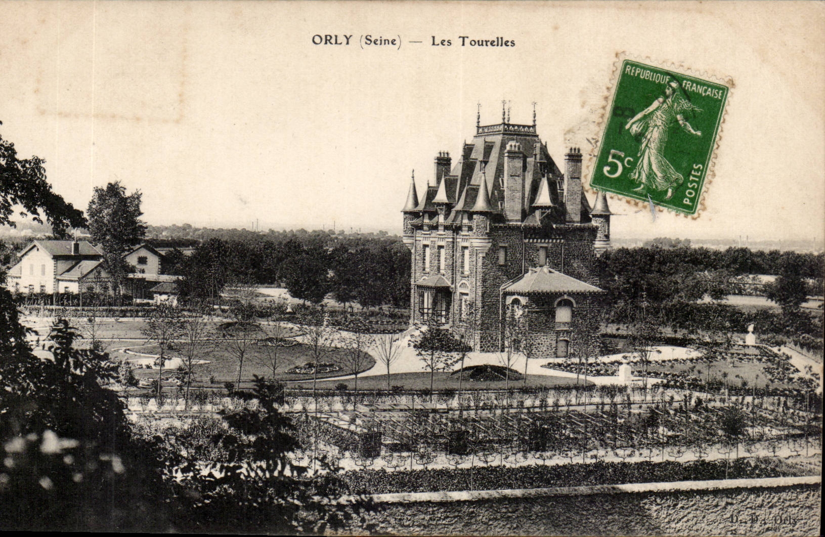 Orly CPA Les Tourelles