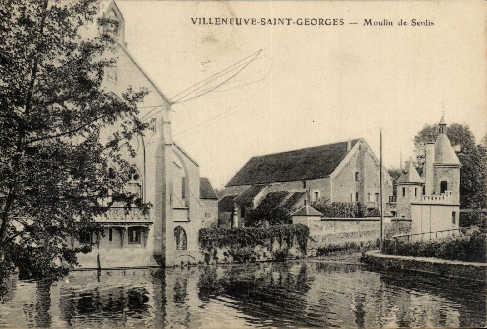 Villeneuve Saint Georges CPA Mill of Senlis