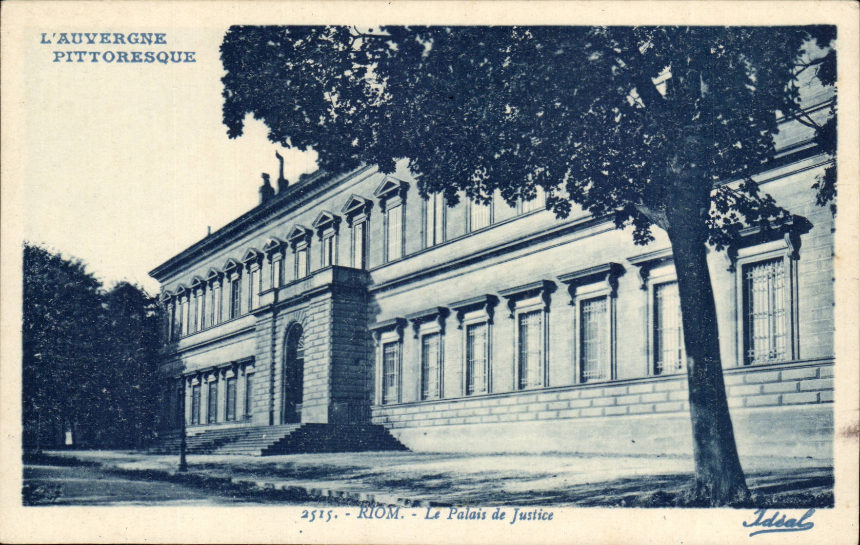 Riom CPA Le palais de juctice