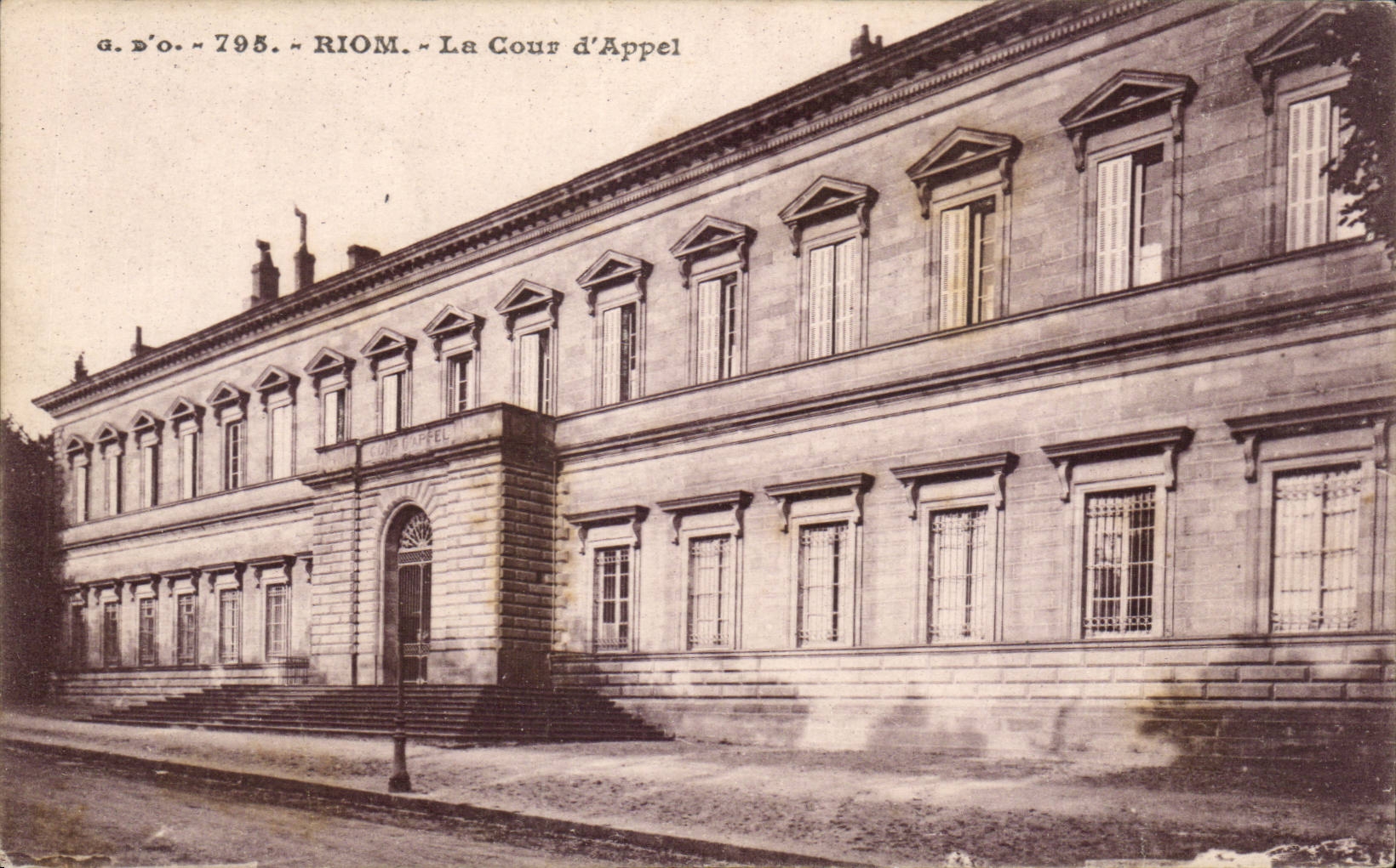 CPA Auvergne Riom La cour d'appel