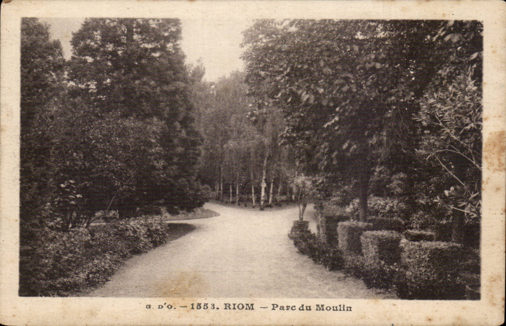 CPA Auvergne Riom Parc du moulin