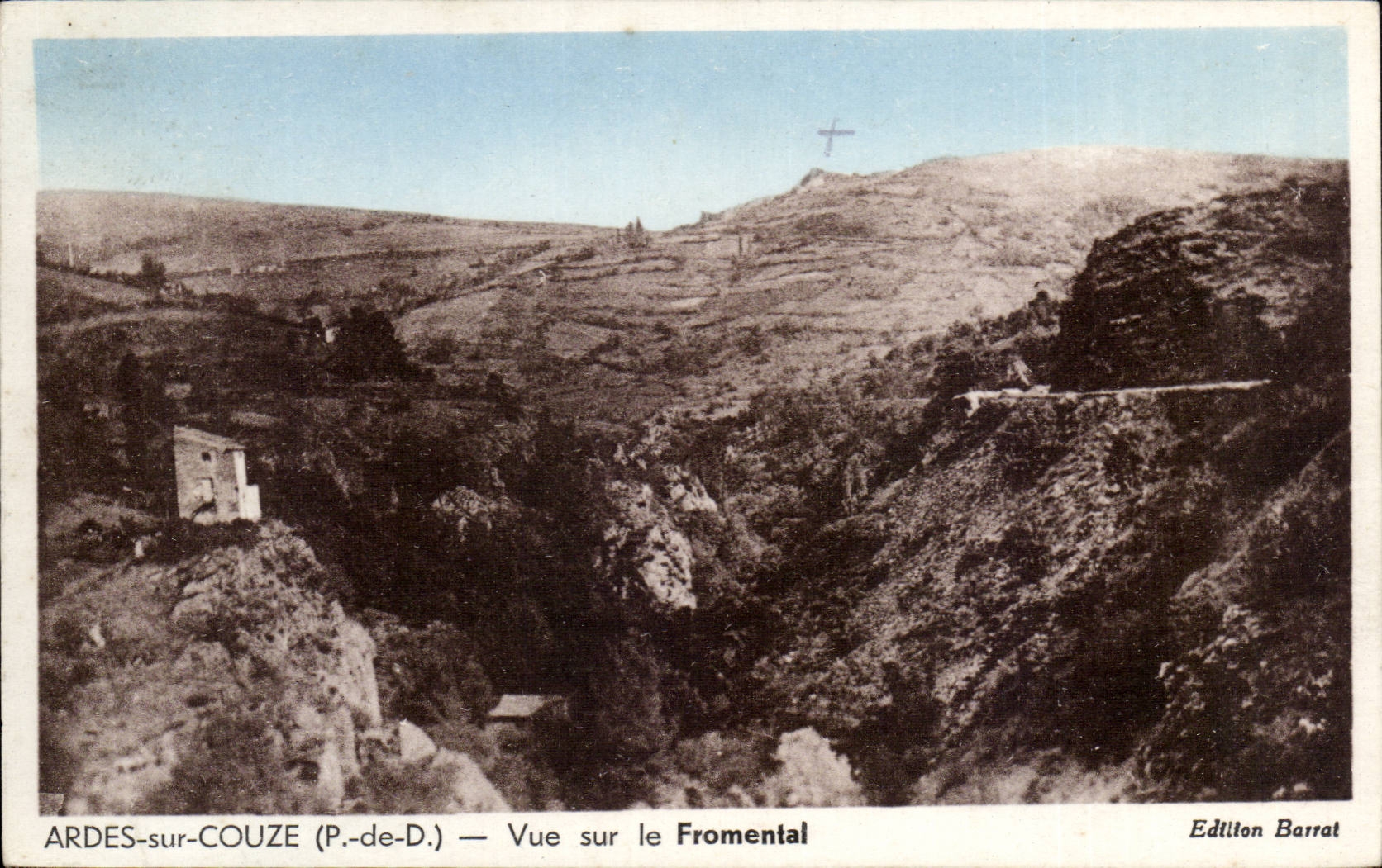 CPA Auvergne Ardes on Couze Seen on Tall meadow oat