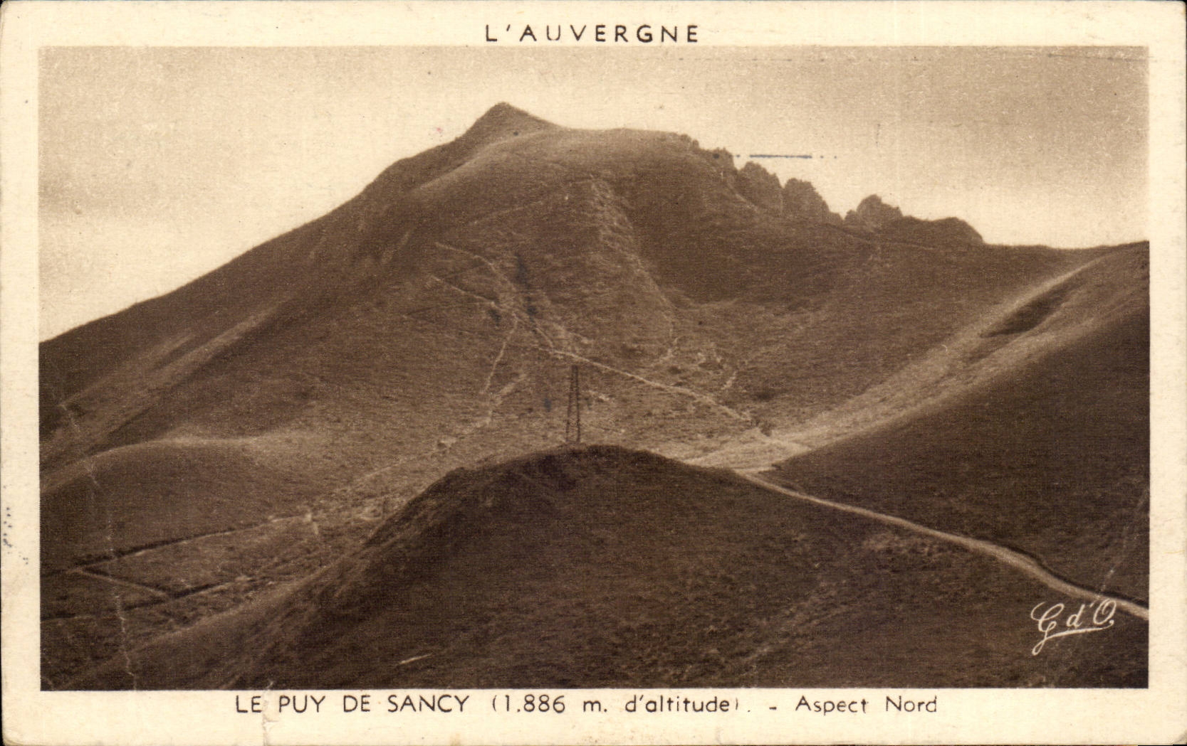CPA Auvergne Puy de Sancy northern Aspect
