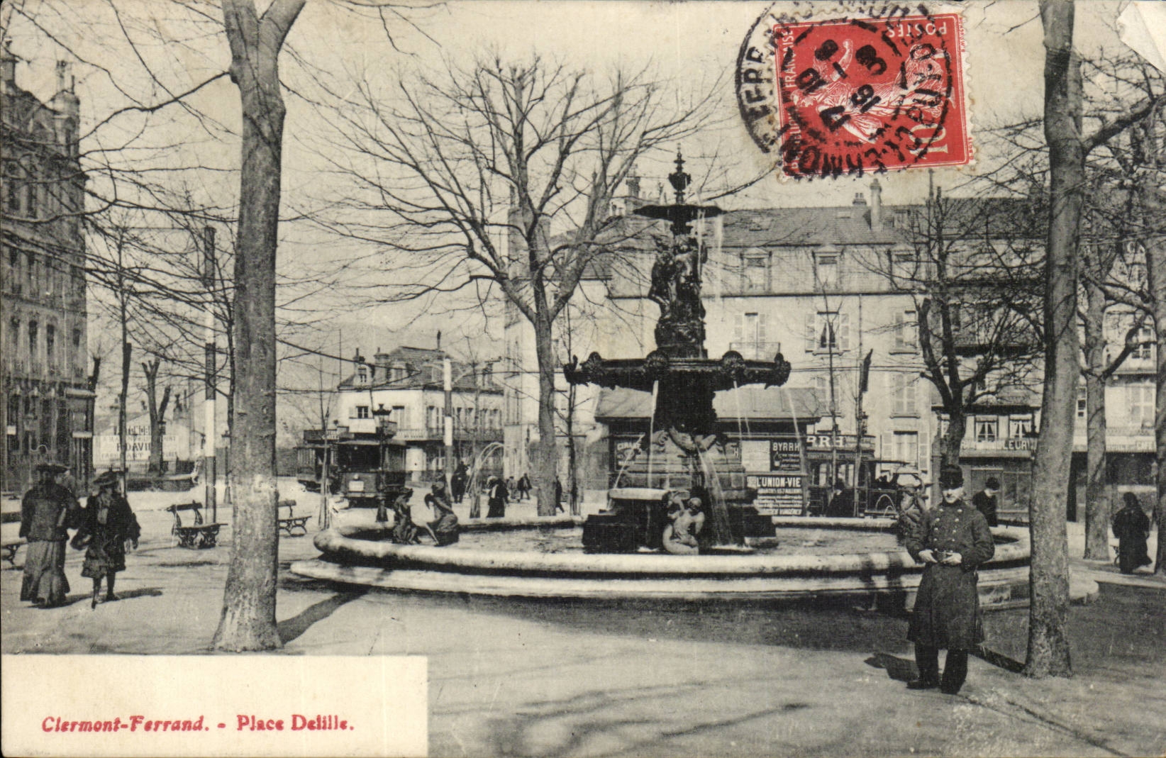 Clermont Ferrand - Place Ravelled - CPA