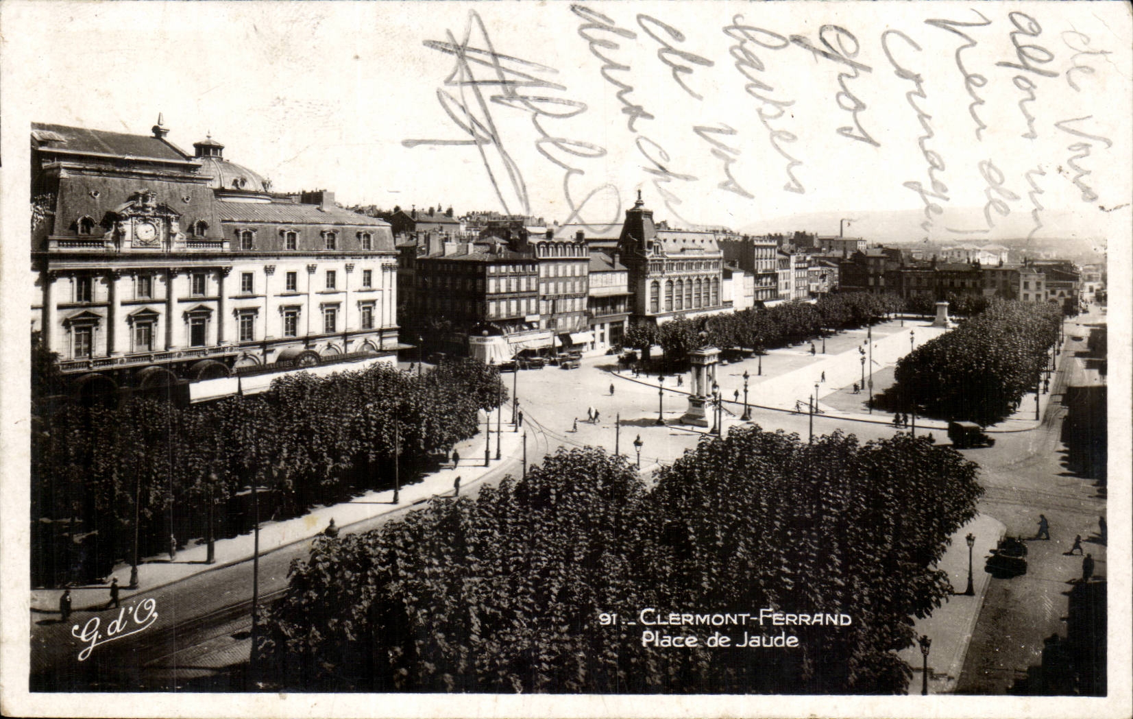 Clermont Ferrand - Place of Jaude - CPA