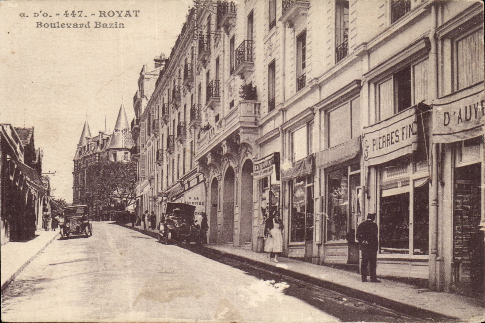 Royat - Bezin Boulevard - CPA