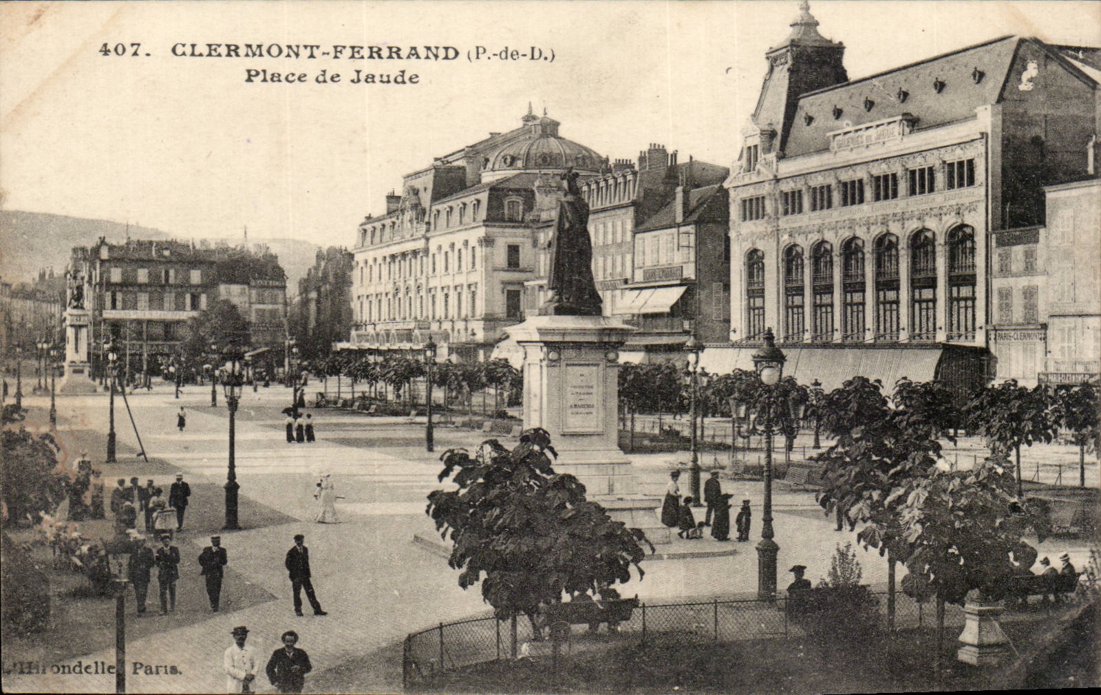 Clermont Ferrand - Place of Jaude - CPA