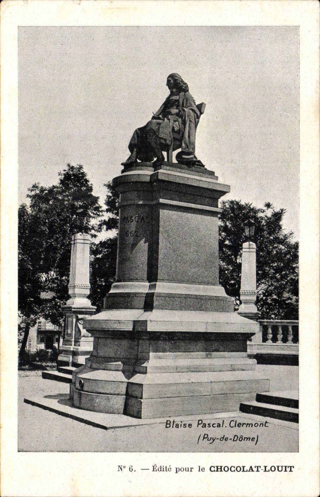 Clermont Ferrand - Blaise Pascal - Builds for the Louit Chocolate - CPA