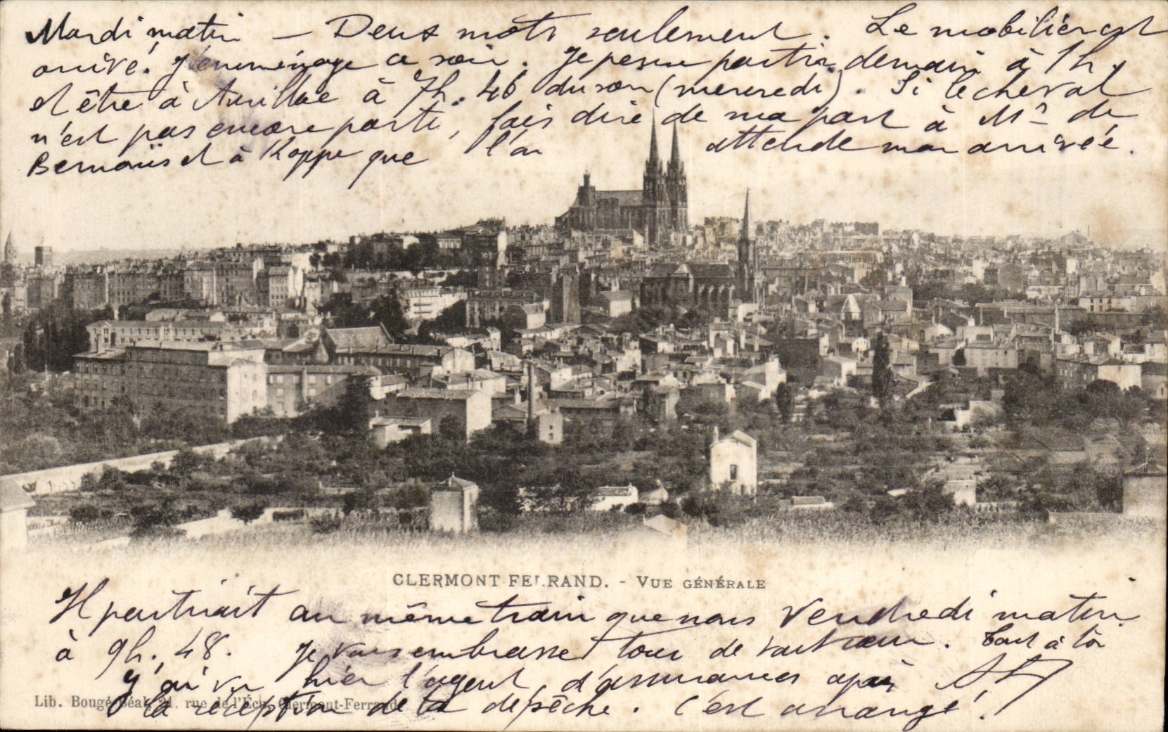 Clermont Ferrand - View - CPA