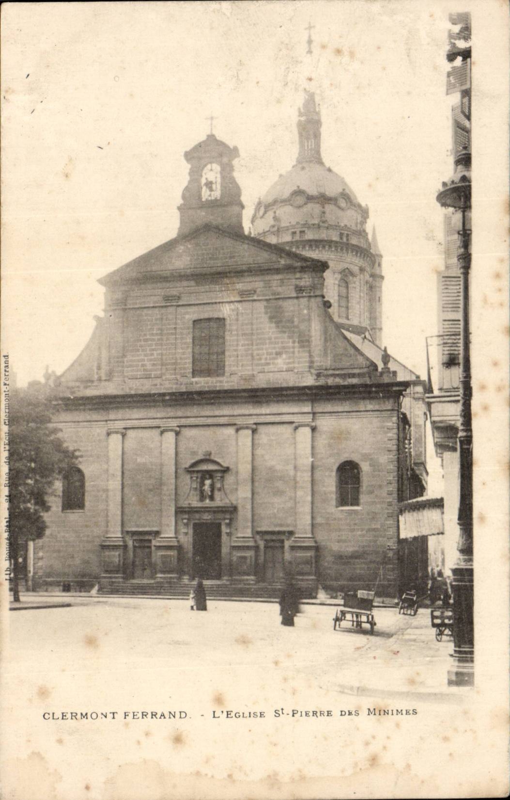 Clermont Ferrand - the Church St Pierre of the Tiny ones - CPA