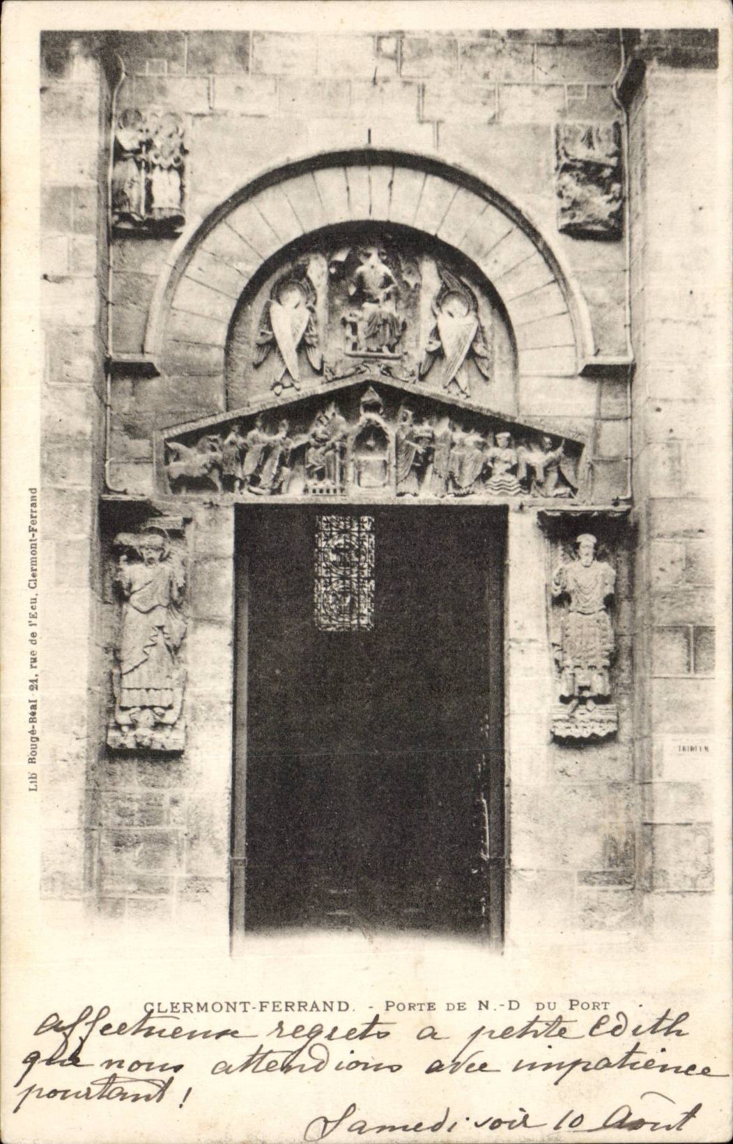 Clermont Ferrand - Gate of Our lady of the Port - CPA