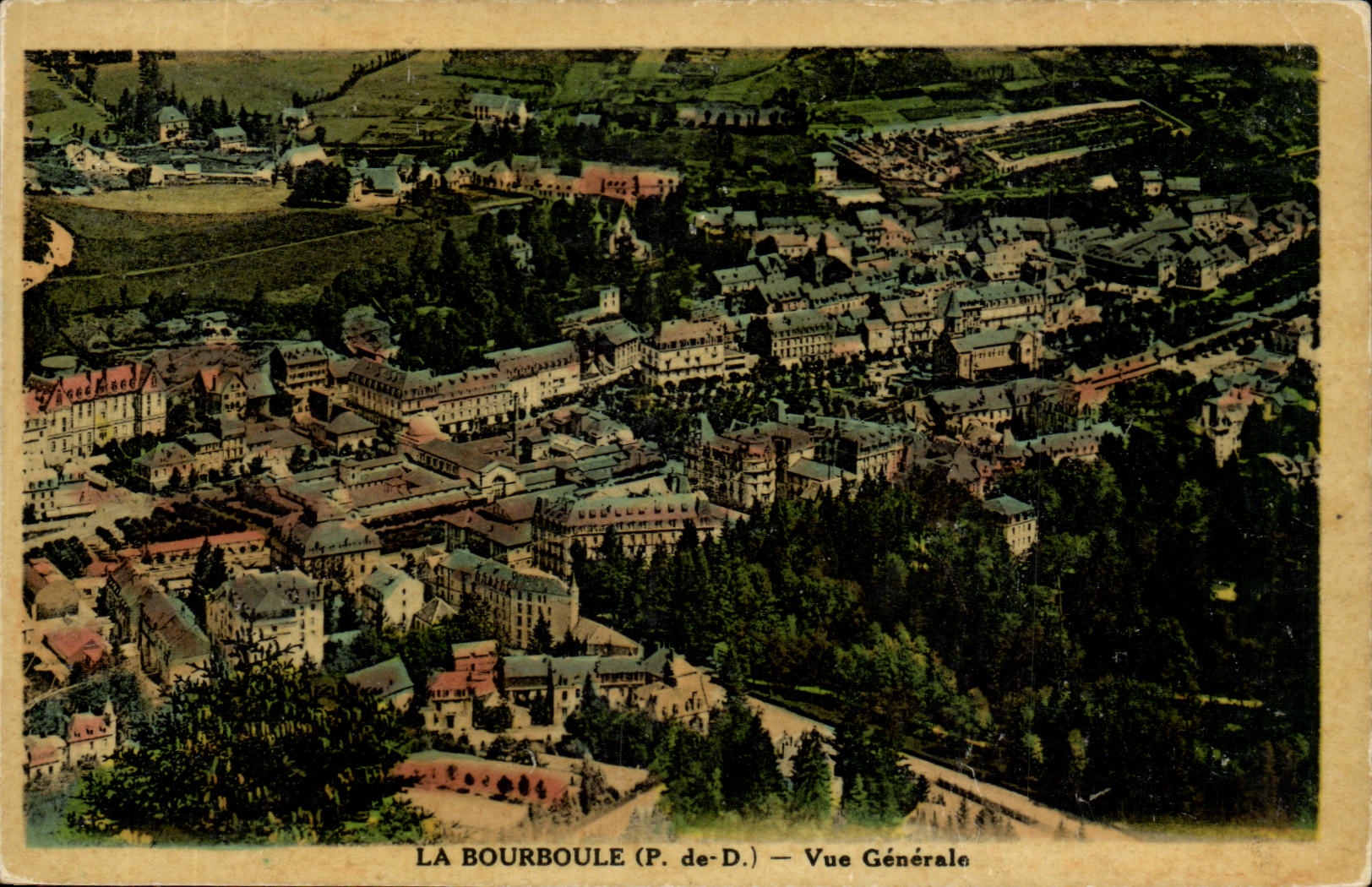 Bourboule - View - CPA