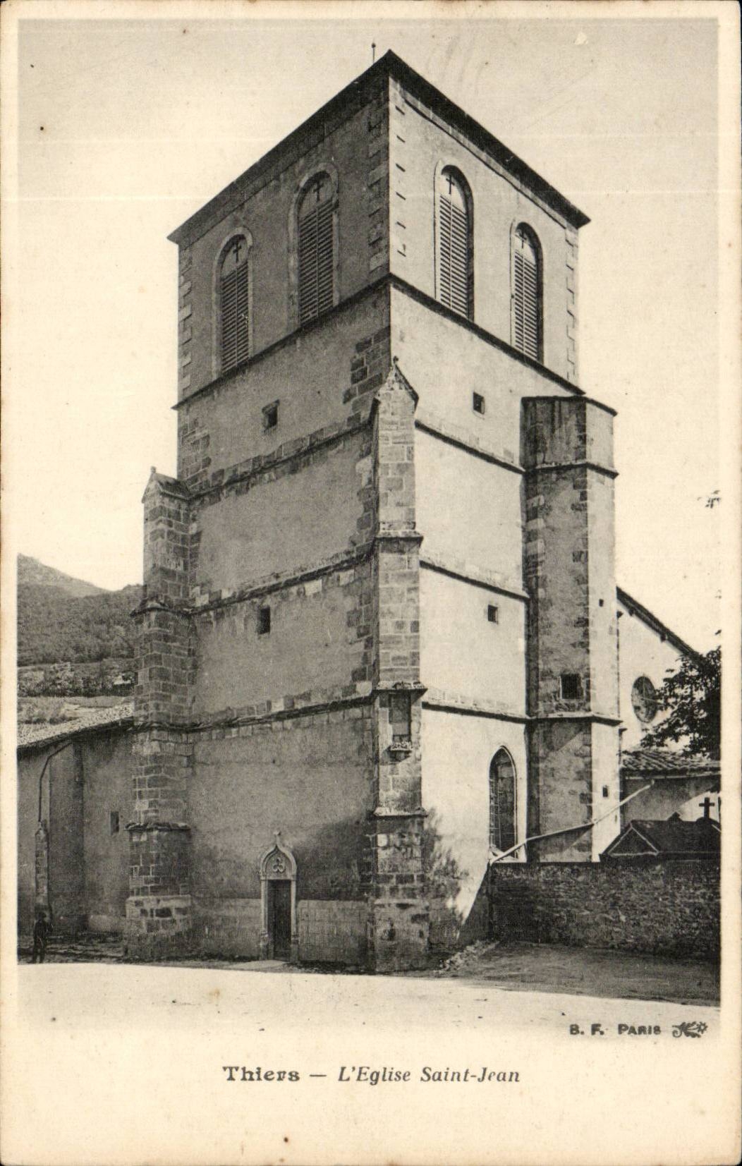 Thiers - the Church Saint Jean - CPA