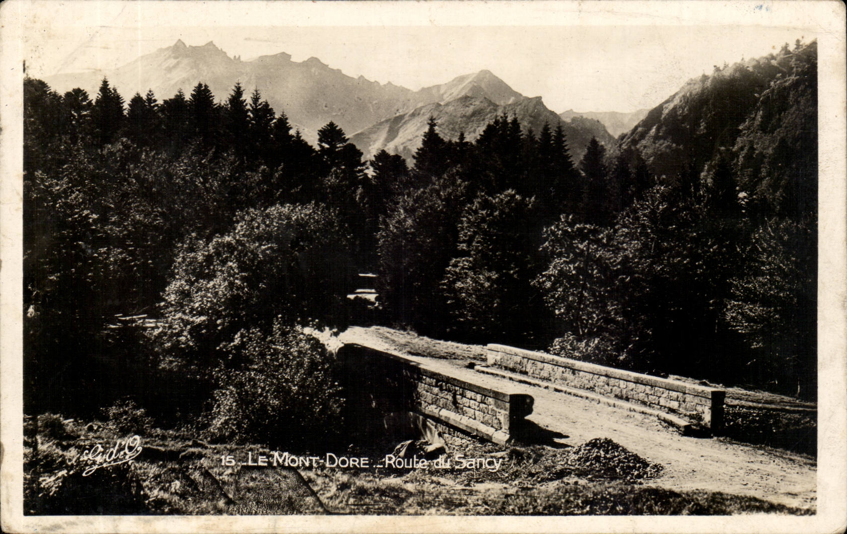 The Mount Gilds - Road of Sancy - CPA
