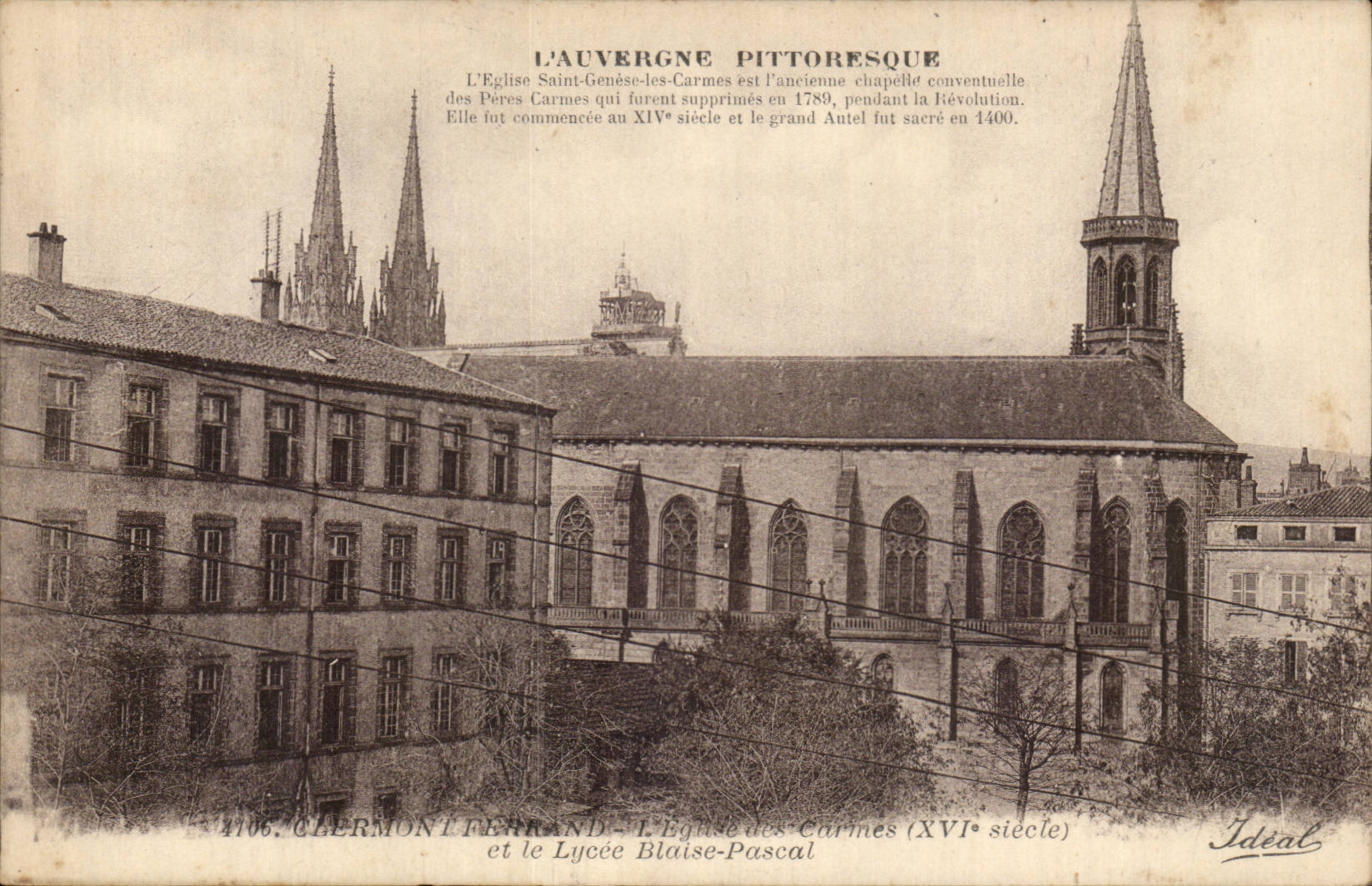 Clermont Ferrand and the College Blaise Pascal - CPA