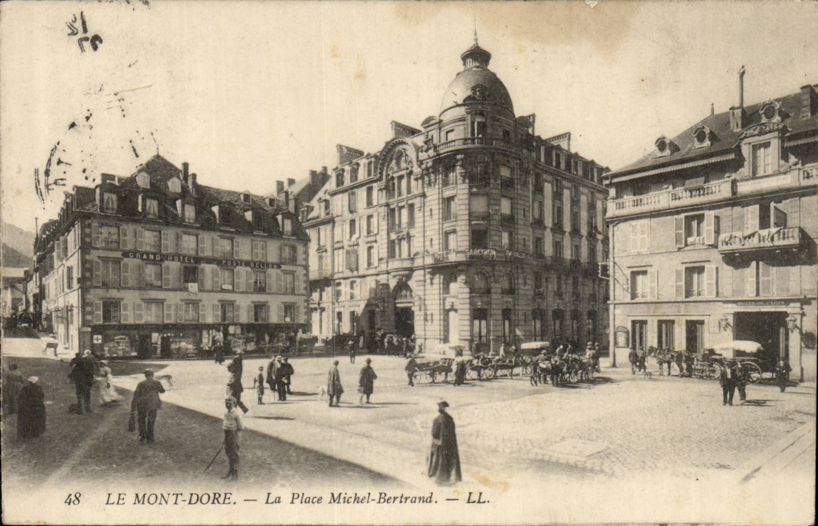 The Mount Gilds - the Place Michel Bertrand - CPA