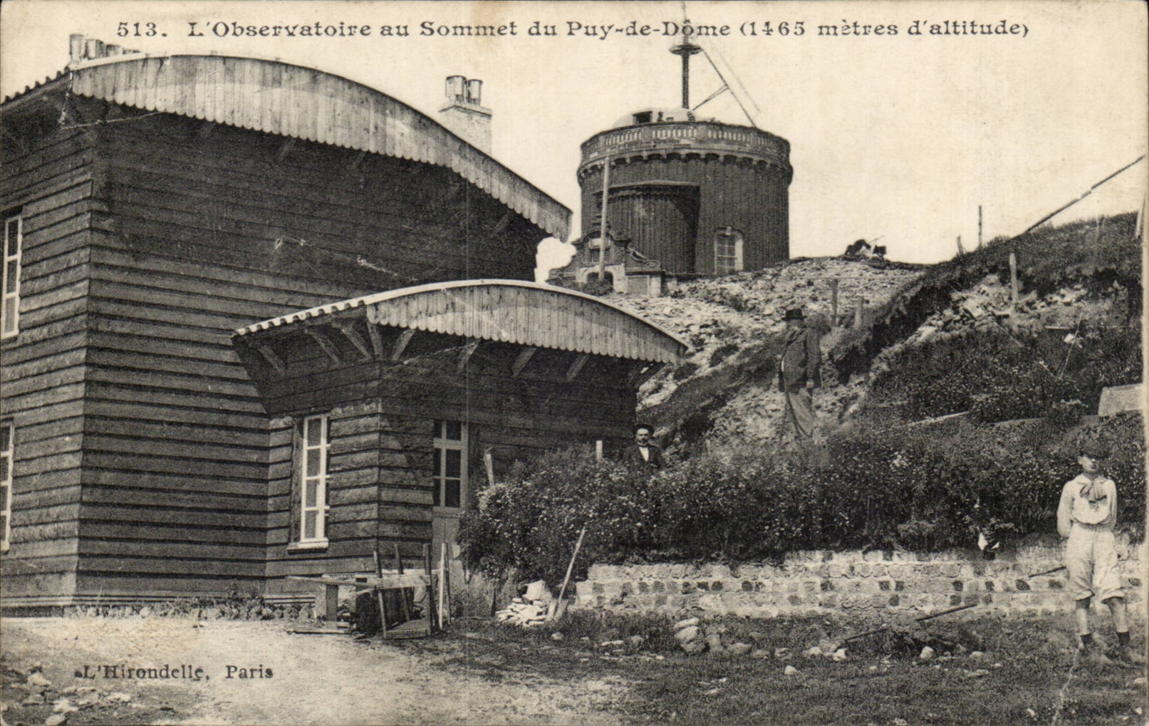 The Observatory at the top of Puy de Dome 1465 bills of quantities - CPA