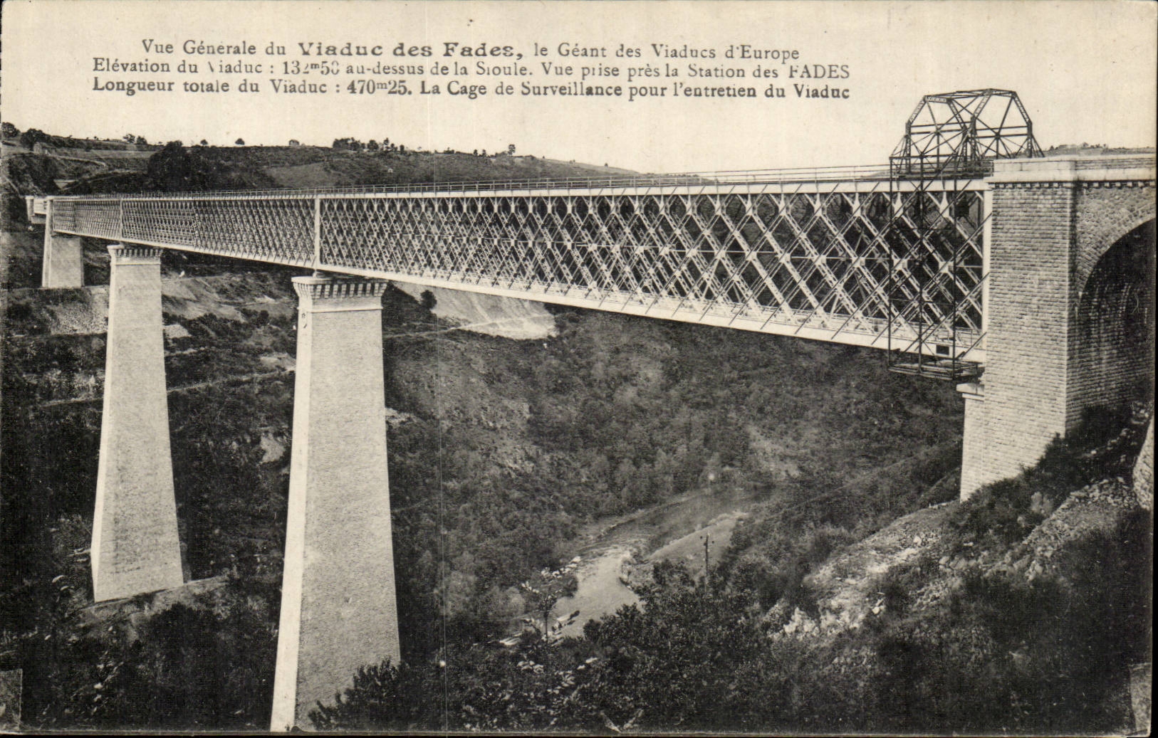 Sight General of the Viaduct of Insipid the Giant of the viaducts of Europe - CPA