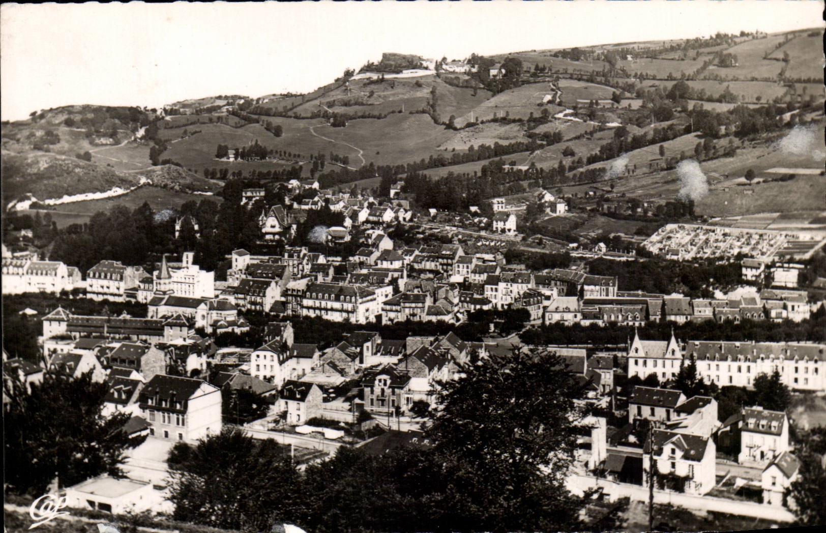 Bourboule CPA View towards Murat Four