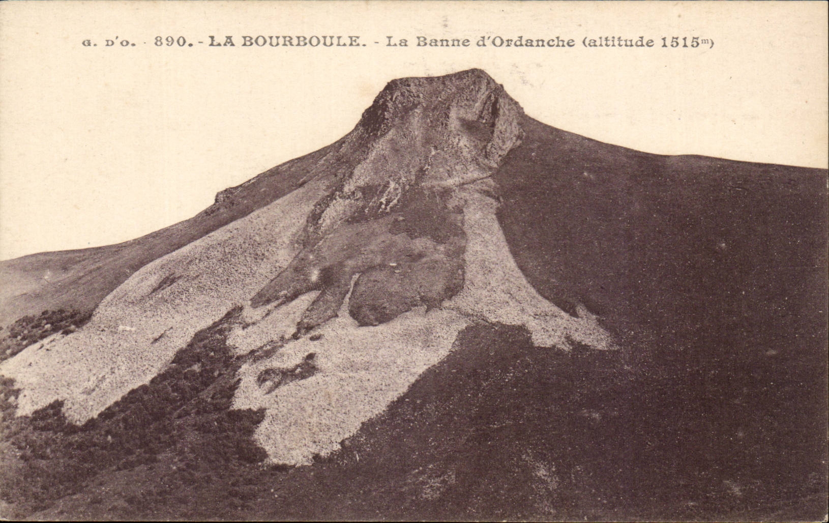 Bourboule CPA the hamper of Ordanche