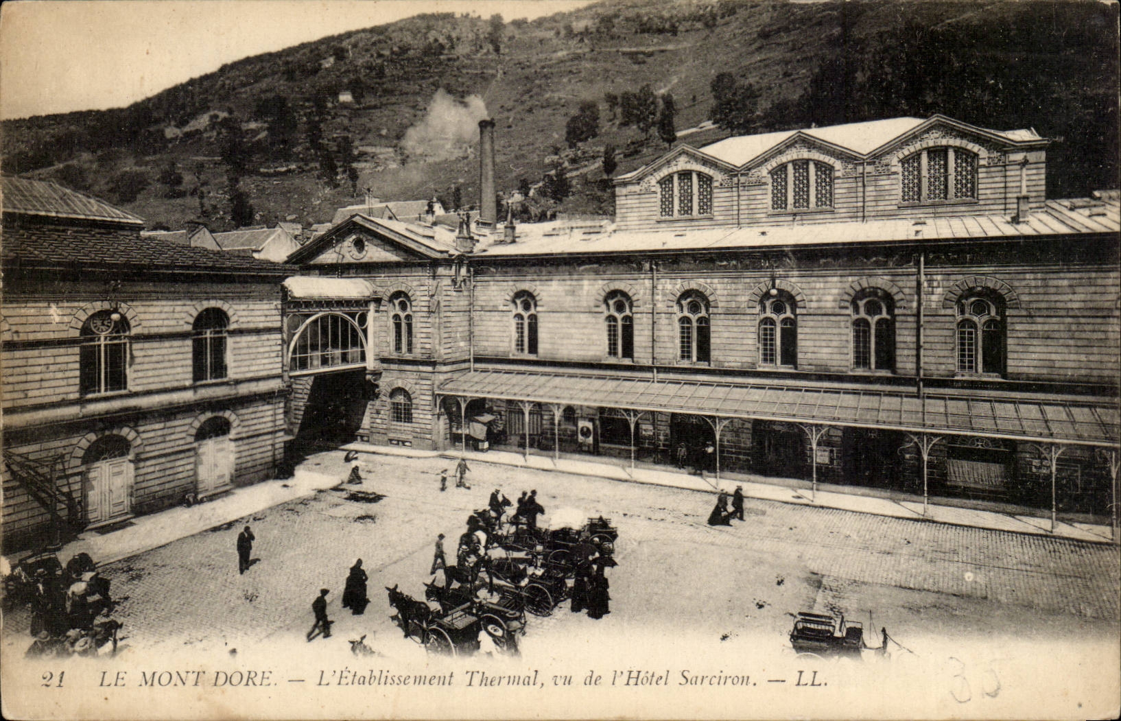 The Mount Gilds CPA the themal establishment seen ehotel SArciron