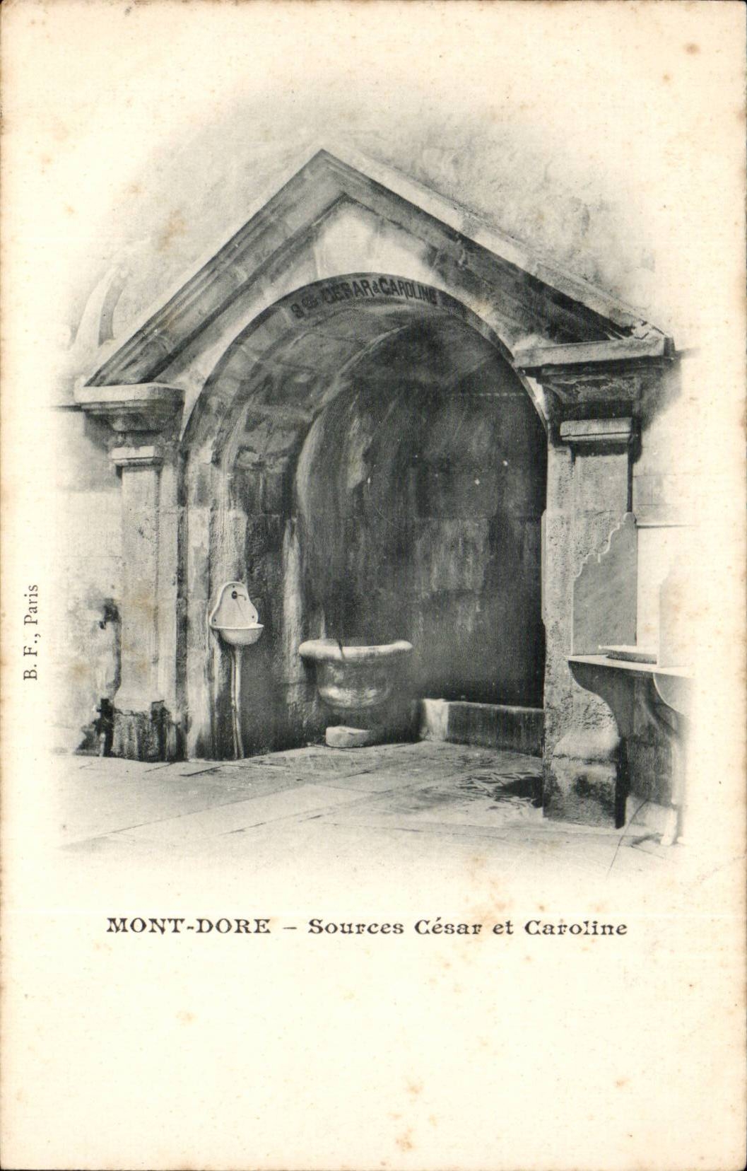 The Mount Gilds - cesar Sources and Caroline - CPA