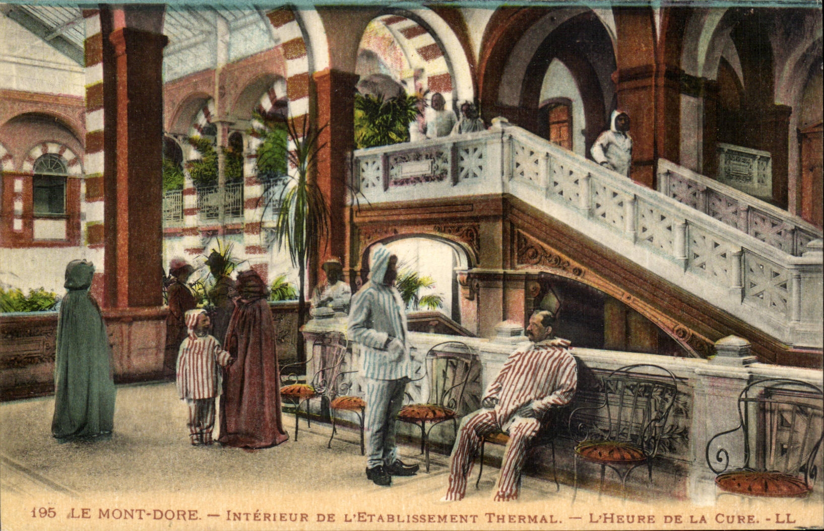 The Mount Gilds - Interior Hydropathic establishment the Hour of the Cure - CPA