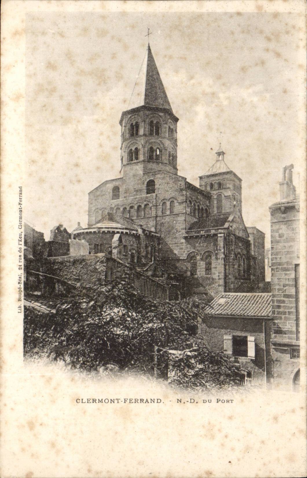 Clermont Ferrand - Notre Dame of the Bridge - CPA