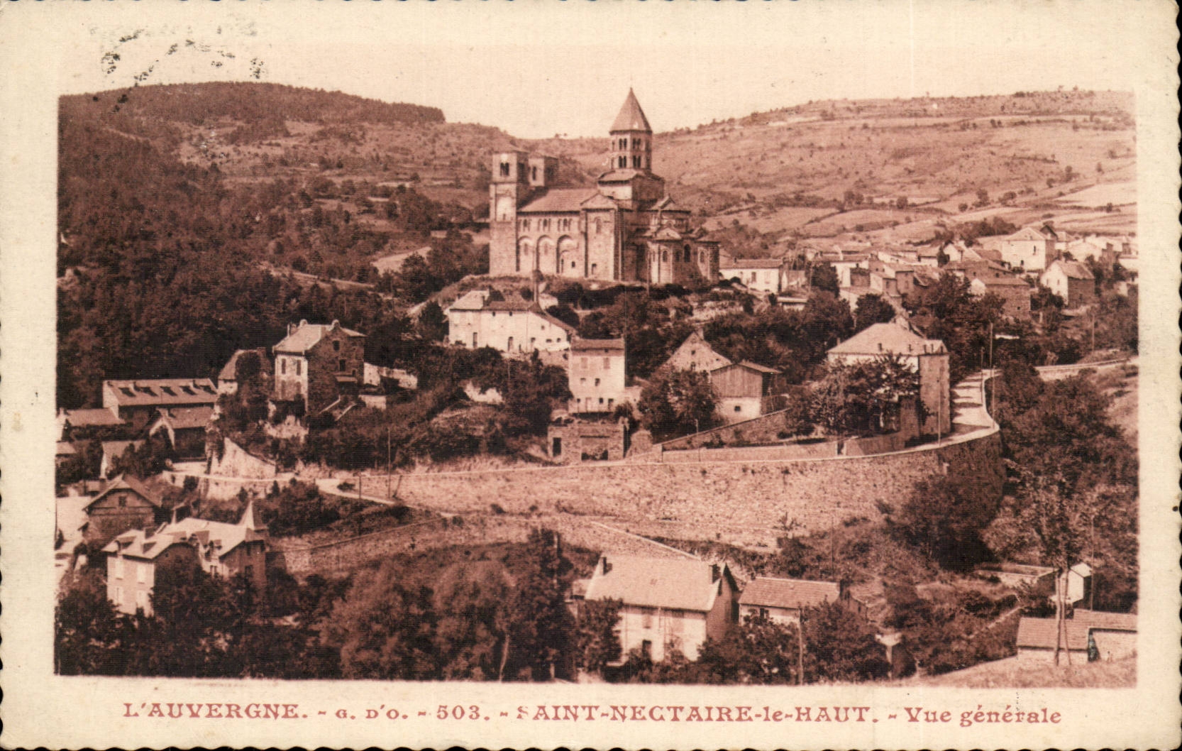 Saint Nectary - View - CPA
