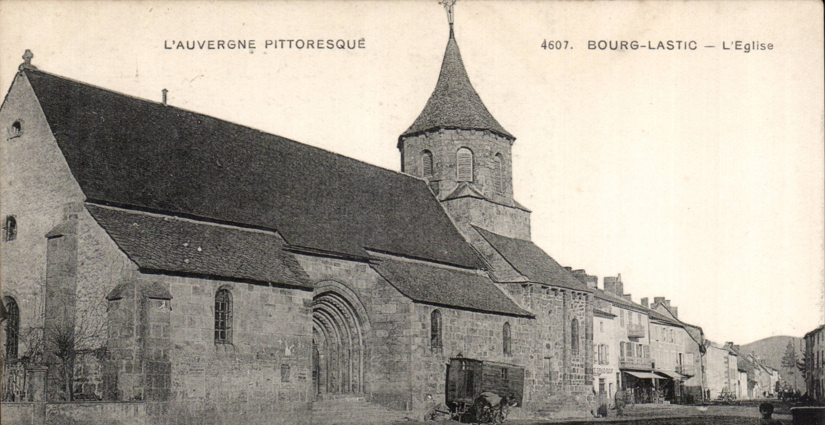 Lastic borough - the Church - CPA