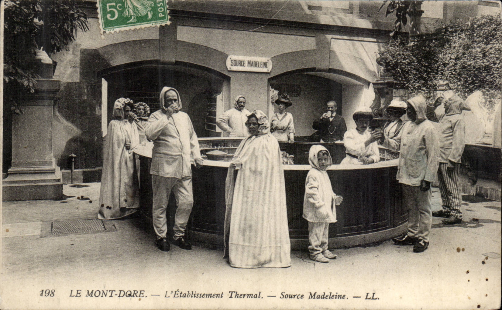 The Mount Gilds - Hydropathic establishment - Madeleine Source - CPA