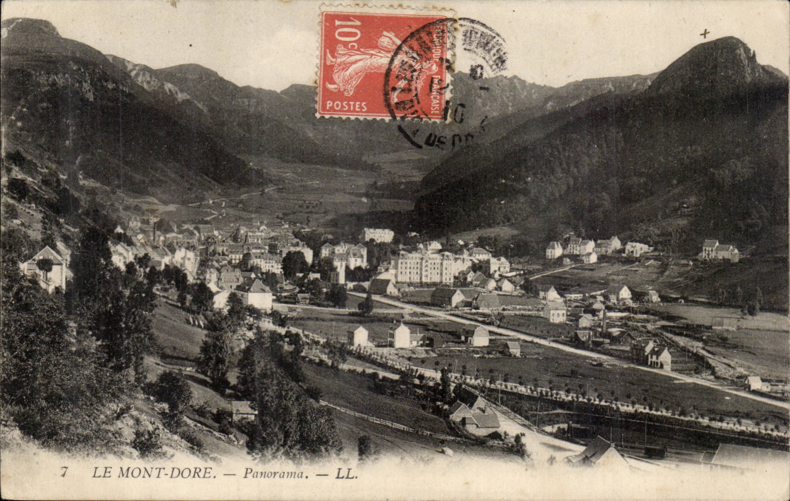 The Mount Gilds - Panorama - CPA