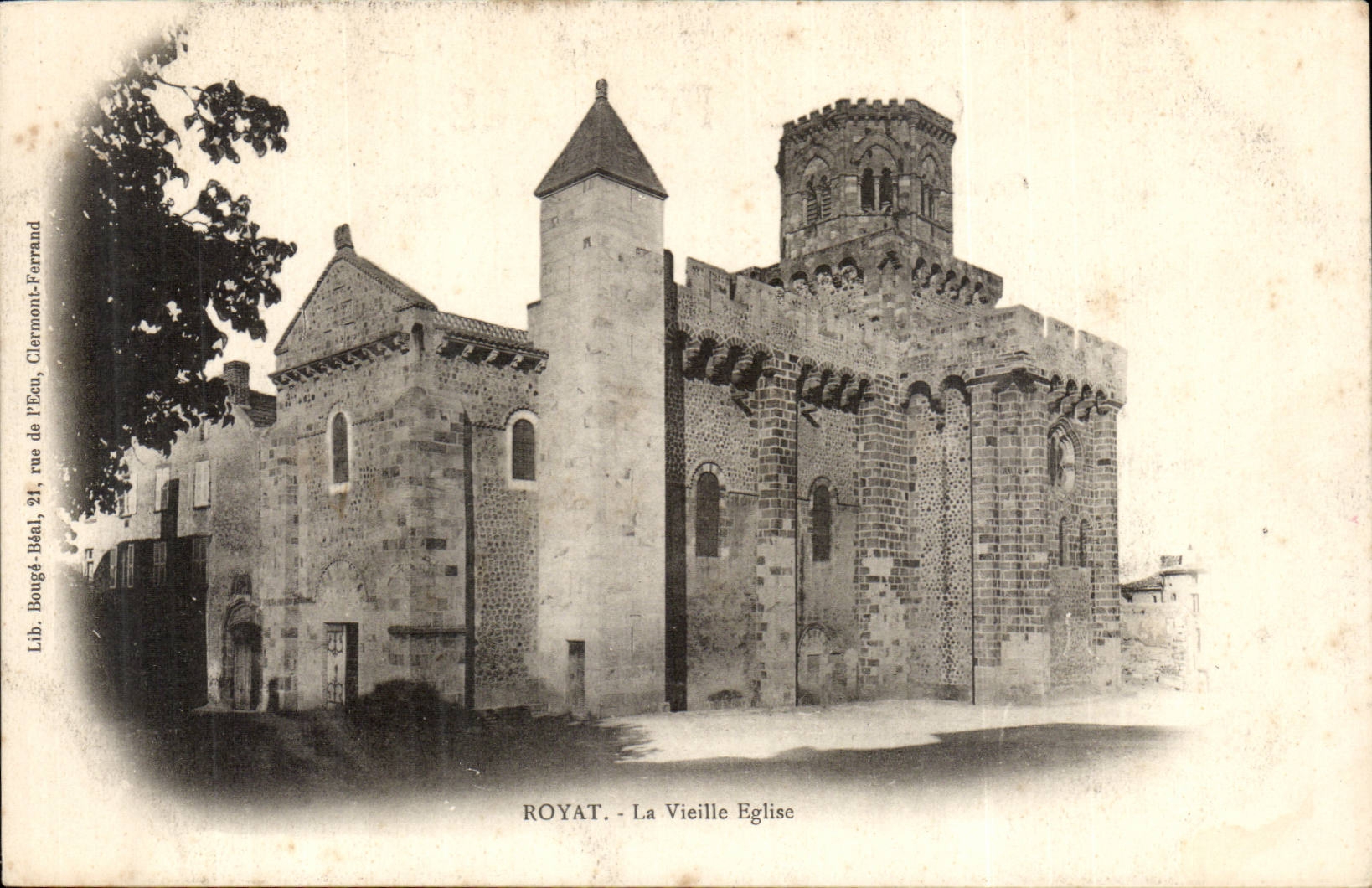 Royat les Bains - die alte Kirche - CPA