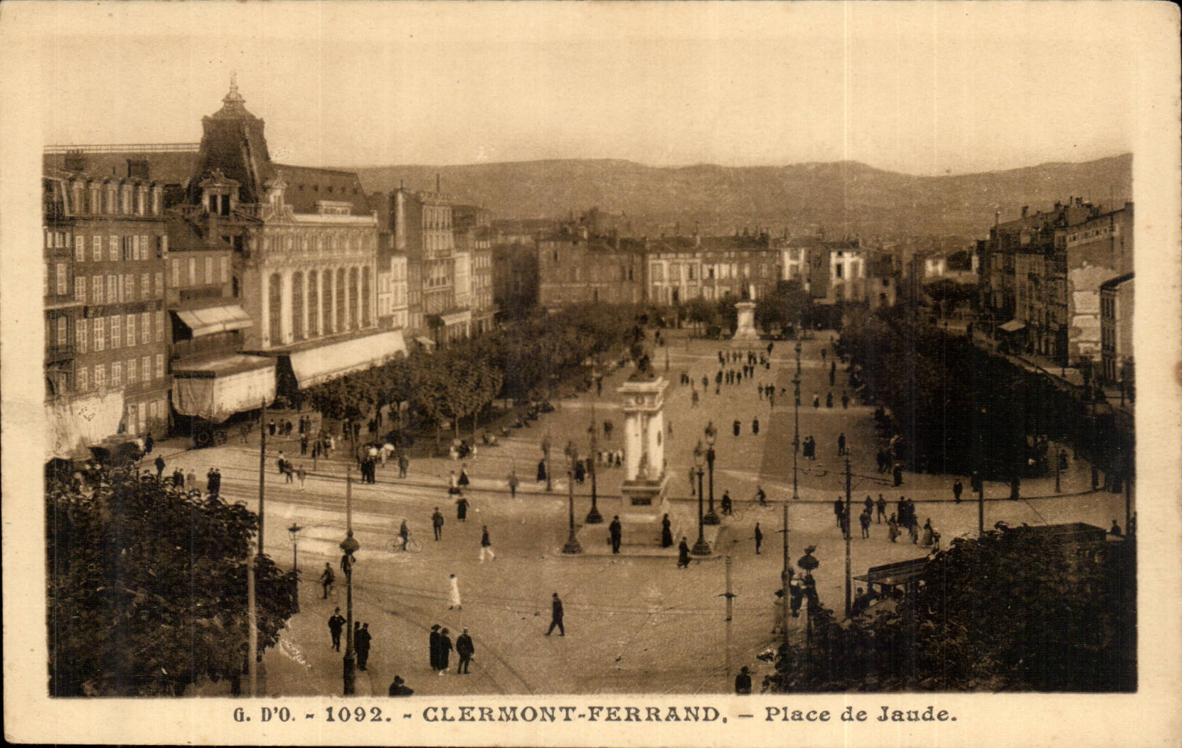 Clermont Ferrand - Place of Jaude - CPA