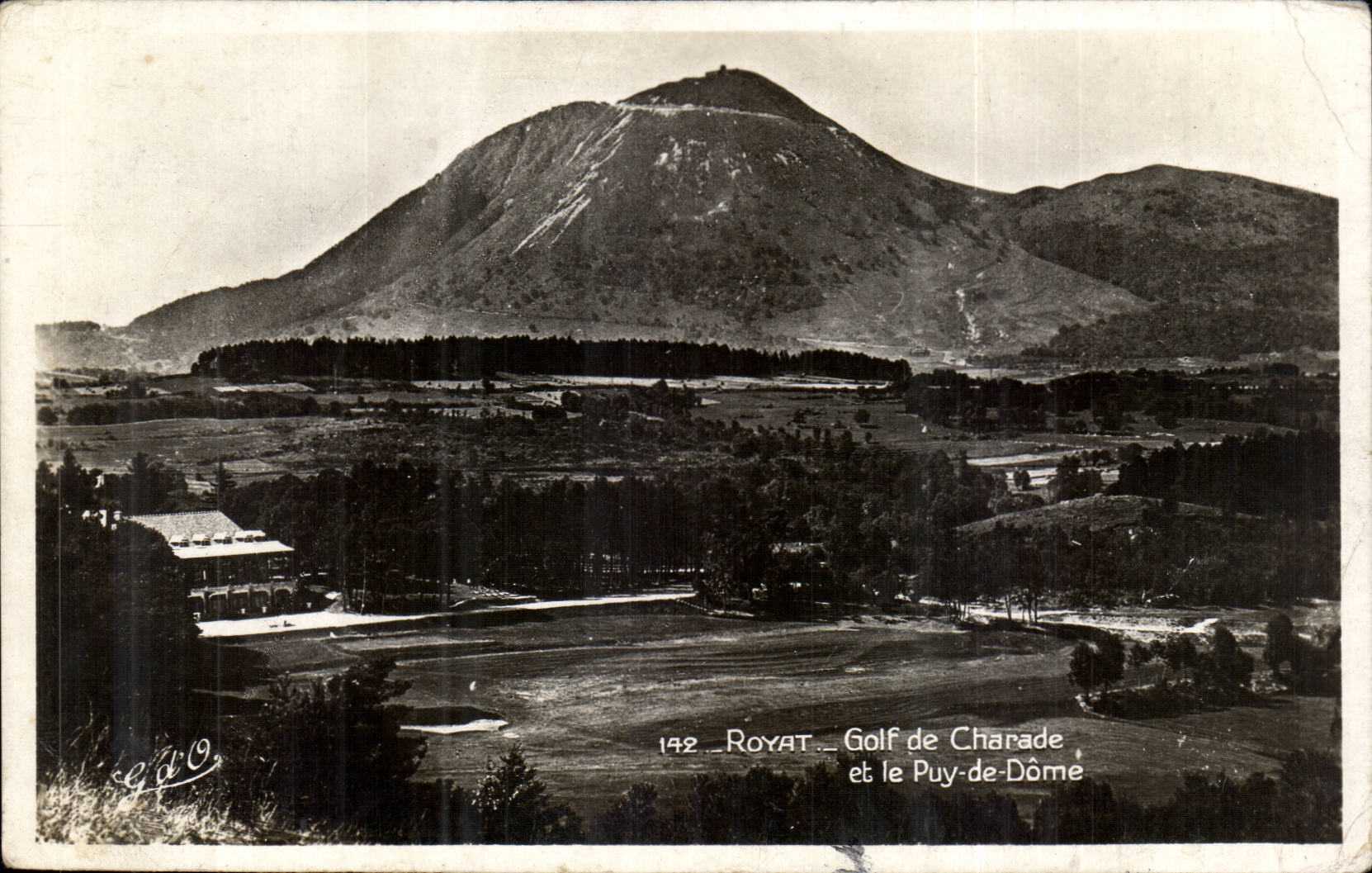 Royat - Golf der Scharade und Puy de Dome - CPA