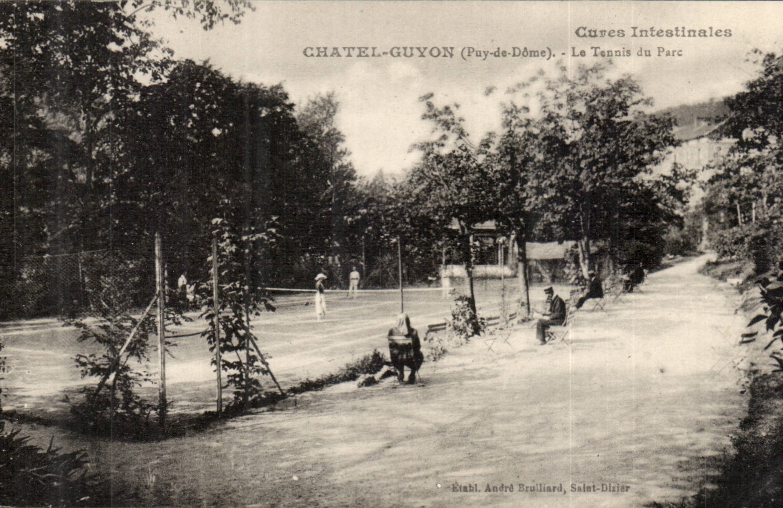 Chatelguyon - das Tennis des Parks - Sport - CPA