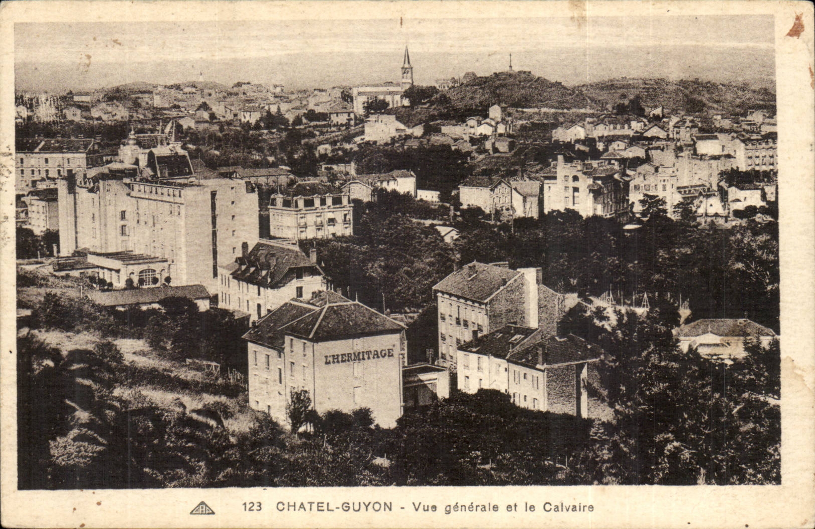 Chatelguyon - Anblick allgemein und das Martyrium - CPA