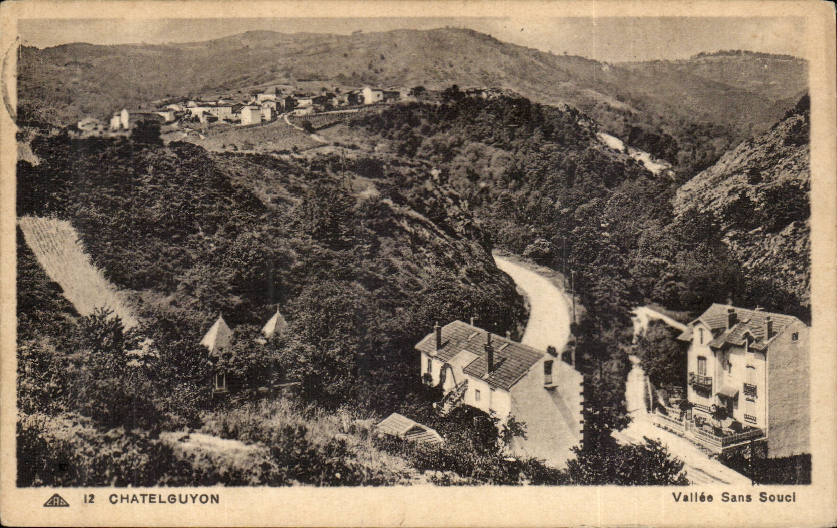 Chatelguyon - Tal ohne Interesse - CPA